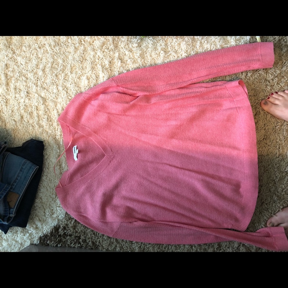 Pink sweater